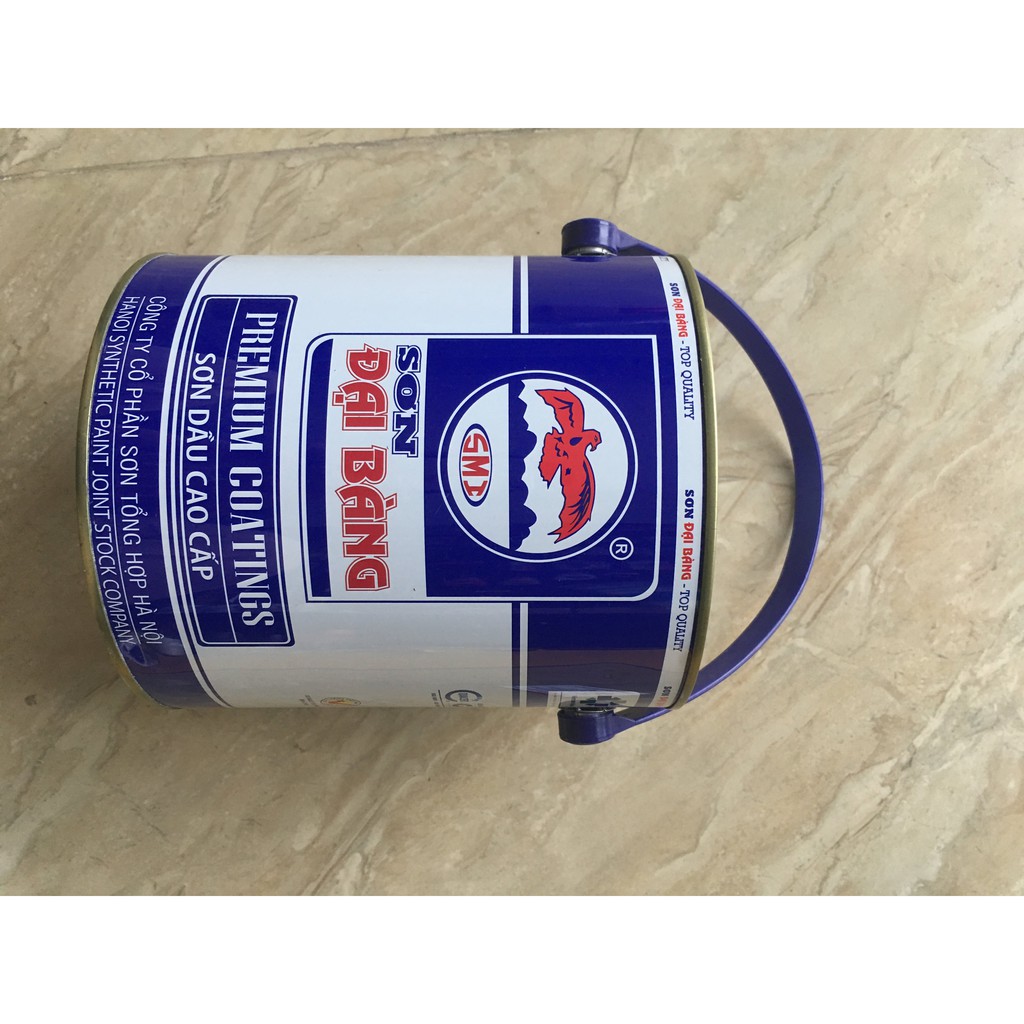 Sơn dầu màu ghi/xám Đại Bàng AK G-01 1KG - 3KG thích mê ly