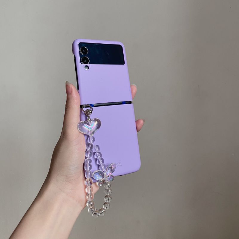 Ốp lưng Samsung Z Flip 3 / Z Flip 4 siêu mỏng màu trơn lì, hàng xịn độ hoàn thiện cao cầm rất thích (ảnh thật)