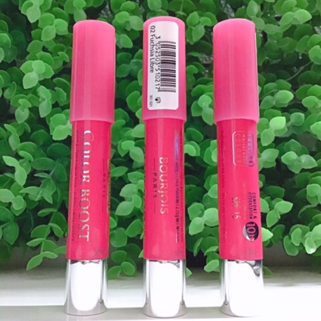 Son bút chì bourjois color boost nhiều dưỡng bền màu đến 10h - mỹ phẩm Pháp chính hãng/ quà tặng ý nghĩa cho phụ nữ