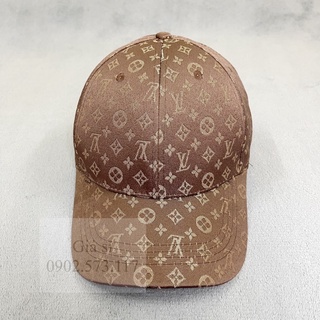 nón kết Mũ lưỡi trai trơn LV phong cách đơn giản