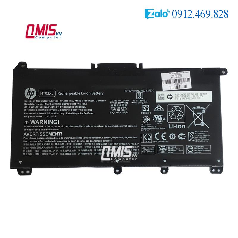 Pin laptop HP Pavilion 14-bp 14-cf 14-ce 14-cm 14-ck 14-cw 14-df, 14-dh 14-dg 15-cf 15-cs 14-CE000  - HT03XL