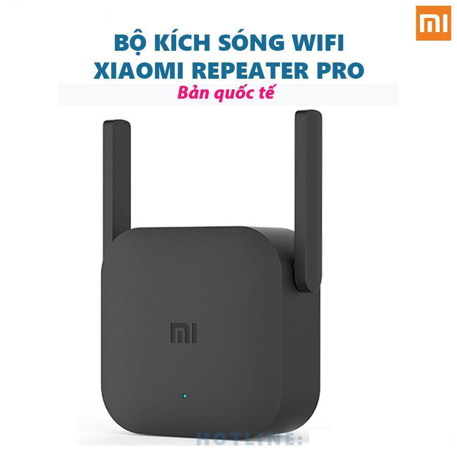 Kích Sóng Wifi Xiaomi Repeater Pro 2 râu ăng ten , phát xuyên tường , thu phát mở rộng , khuếch đại , băng tần rộng