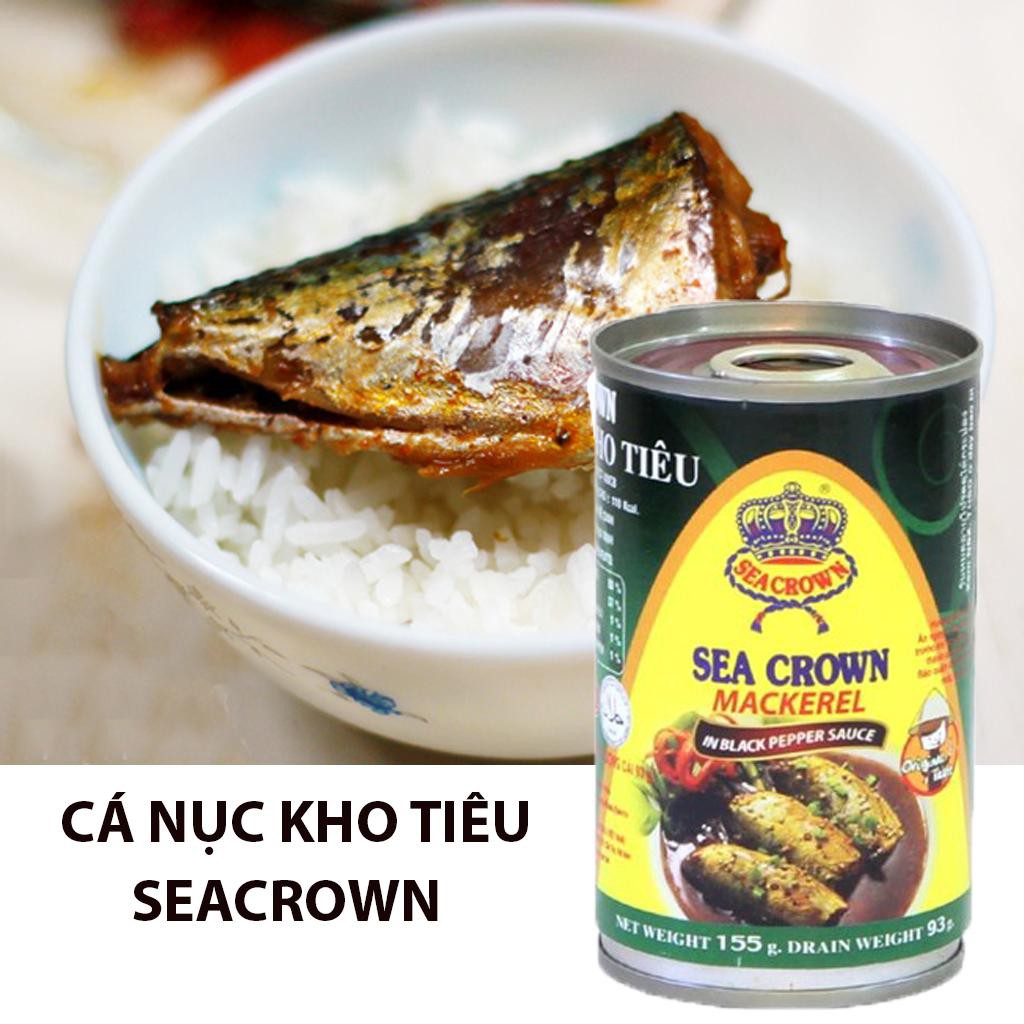 CÁ NỤC KHO TIÊU SEACROWN 155g