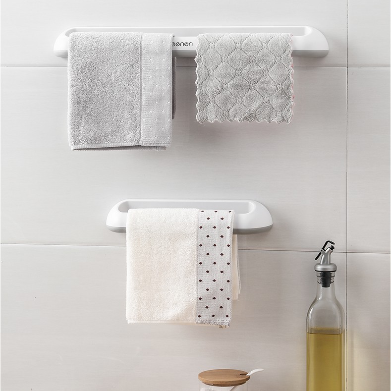 [Mã LIFEXANH03 giảm 10% đơn 500K] Giá treo khăn gắn tường nhà tắm chất liệu PP thân thiện với môi trường Oenen