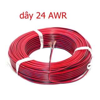 Dây điện đôi 24 awr - giá 5 met