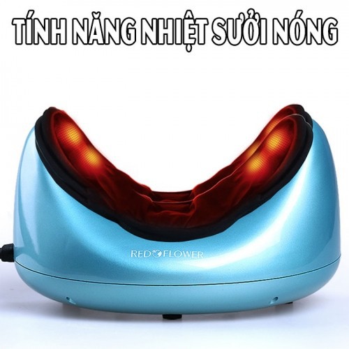 [Mã 254FMCGSALE giảm 8% đơn 500K] Máy massage cổ áp suất khí ô tô hoặc tại nhà RED FLOWER RF-003 - GIÁ KHUYẾN MÃI