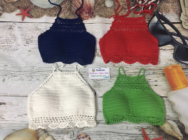 Bikini móc len (lướt qua để xem thêm mẫu)