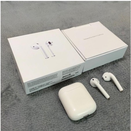 [AIRPODS 2] Tai Nghe Bluetooth Bản Mới Full Chức Năng Đổi Tên ✔Định Vị ✔Sạc Không Dây - Bảo Hành 12 Tháng | BigBuy360 - bigbuy360.vn