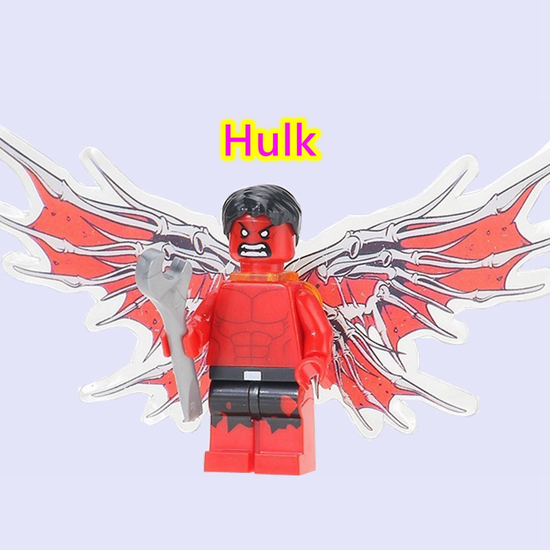 Mô Hình Đồ Chơi Lắp Ráp Nhân Vật Hulk Truyện Tranh Marvel