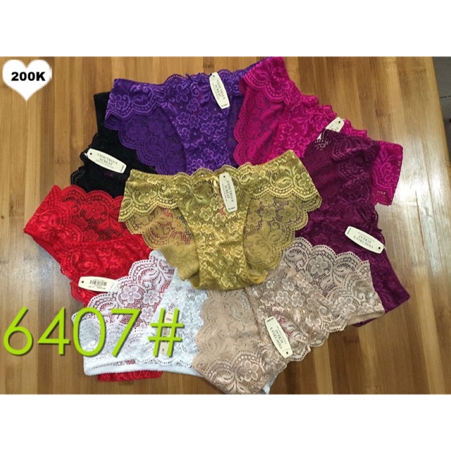 Combo 10 quần ren đẹp mịn