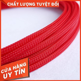 Combo 5 mét - Size 3mm - Dây xác rắn bọc nguồn, dây lưới bọc nguồn nhiều màu