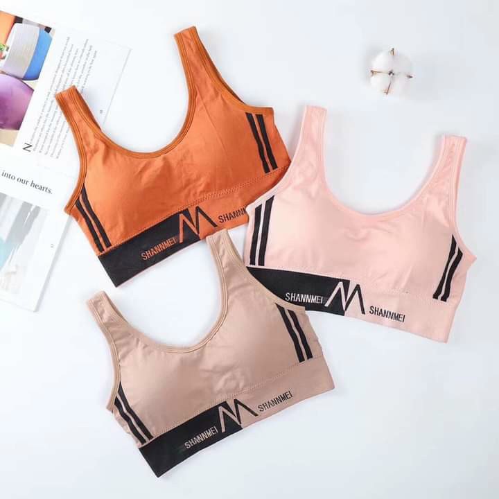 Áo bra tập gym nữ 3 lỗ - áo croptop nữ - Br10