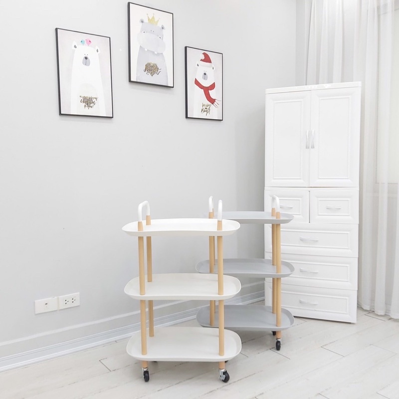Kệ Đa Năng 3 Tầng Oval Umoo UM-09112