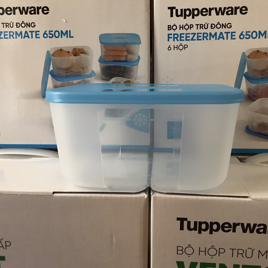 Tupperware <3 Hộp Trữ Đông Freezermate 650ml (1 Hộp) Tupperware