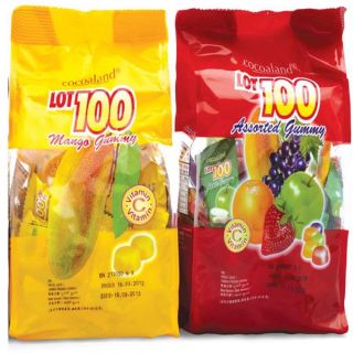 RA MẮT SẢN PHẨM MỚI Combo 2 Hộp/Túi Kẹo Dẻo Vị Trái Cây 4D Fruit Gummy 2 Vị Xoài & Đào
