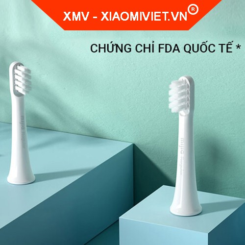 Bàn chải điện Xiaomi Mijia T100 và đầu bàn chải thay thế - Hàng chính hãng