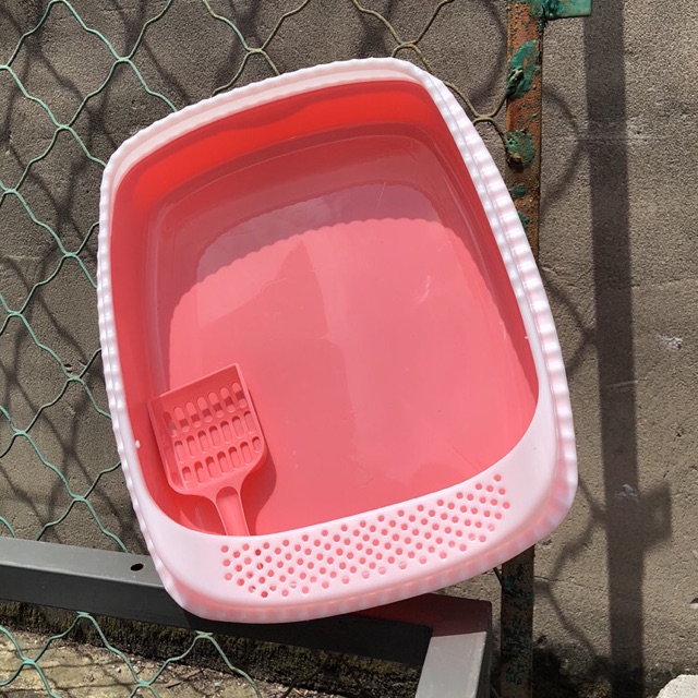 Khay vệ sinh thành cao kèm xẻng xúc