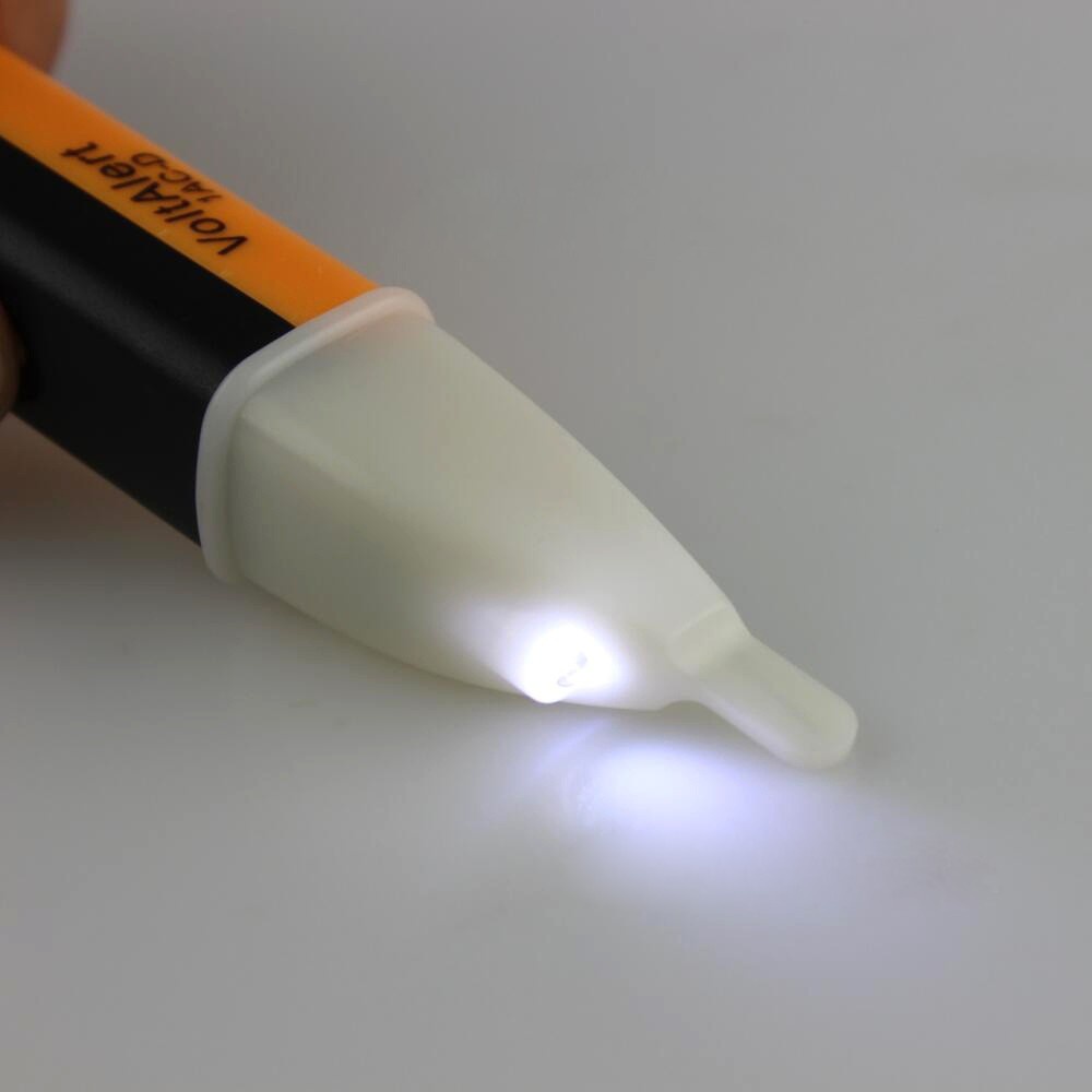 Bút Thử Điện, Dò Điện Đứt Cảm Ứng, Phát Hiện Đường Dây Hở Điện - Tặng 2 Pin Aaa