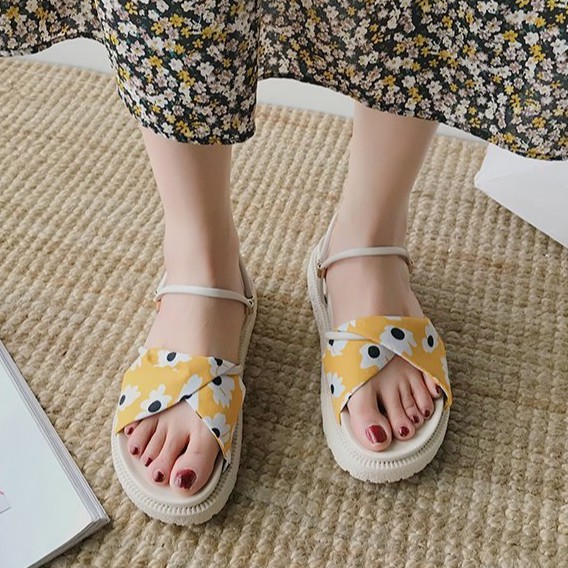 [DÉP ĐI BIỂN] Mẫu sandal cực xinh cho các nàng đi chơi mùa hè này - H59 - giaynugobe