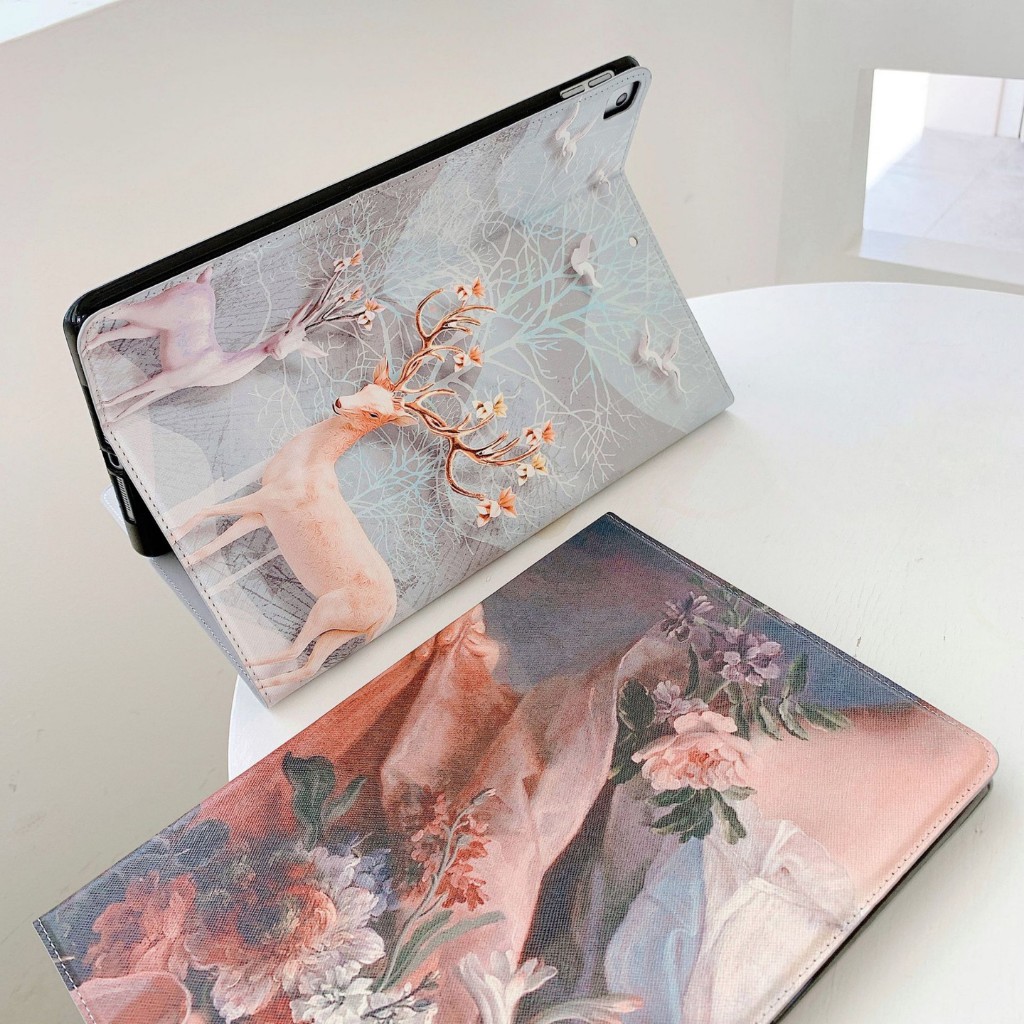 Bao da ipad Silicon hình Bó Hoa đẹp ốp iPad Pro 11/9.7/10.5/Air 3/10.2 gen7/8...MART CASE | BigBuy360 - bigbuy360.vn