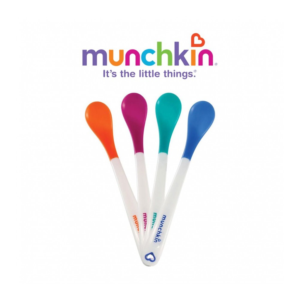 [TÁCH LẺ] BỘ THÌA MỀM BÁO NÓNG MUNCHKIN MK43682