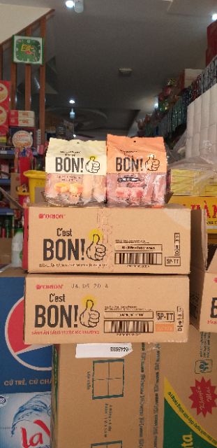 [Mã 267FMCGSALE giảm 8% đơn 500K] Bánh ăn sáng C'est Bon 85g(bịch 5 gói x 17g/20,3g) | BigBuy360 - bigbuy360.vn