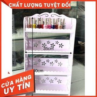 Kệ để đồ nail♦️GIÁ RẺ♦️kệ để nước Sơn, trưng bày nước sơn, dụng cụ nail, để đứng, họa tiết đơn giản dễ lắp ráp