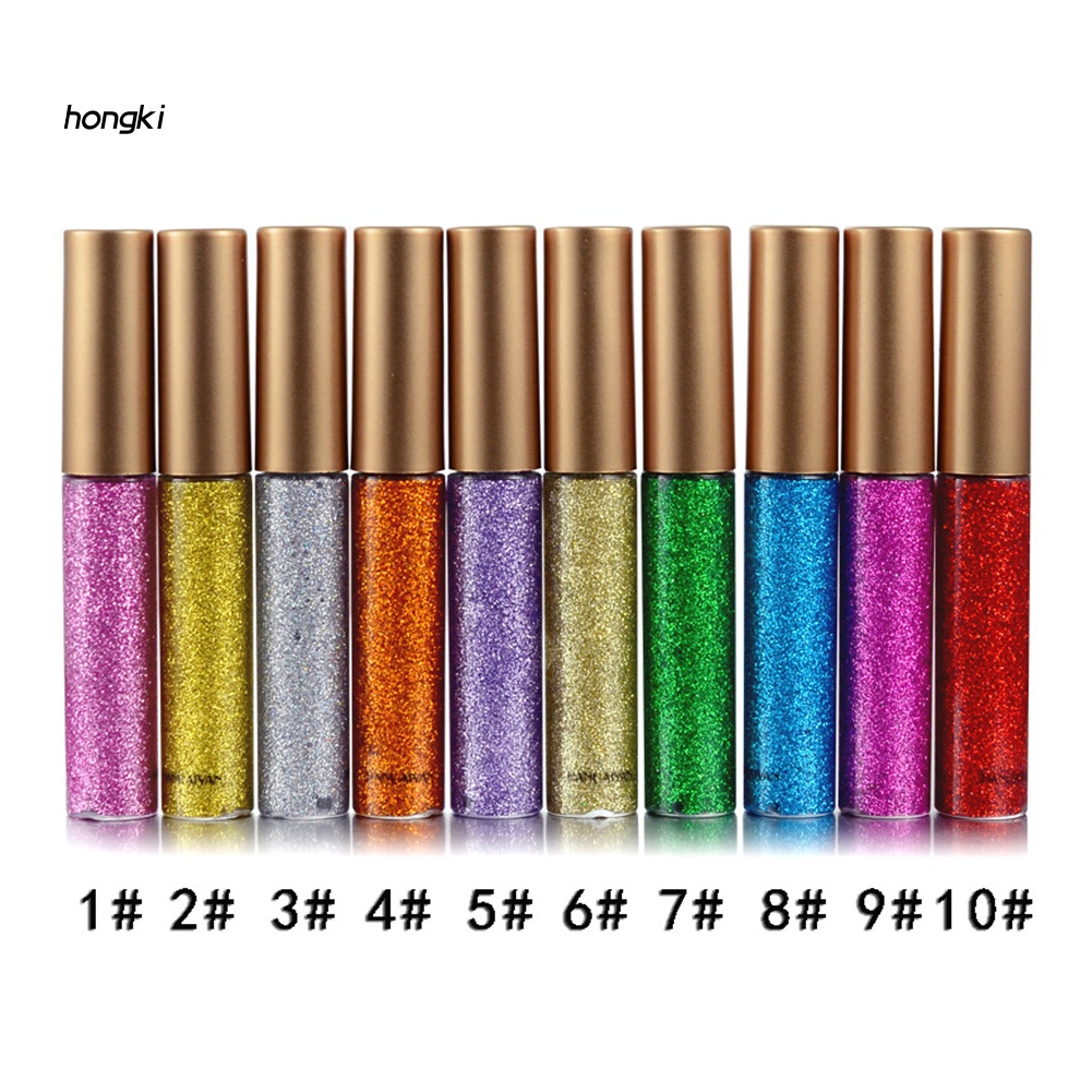 Set 10 bút kẻ mắt dạng lỏng màu sắc long lanh dành cho nữ
 | BigBuy360 - bigbuy360.vn