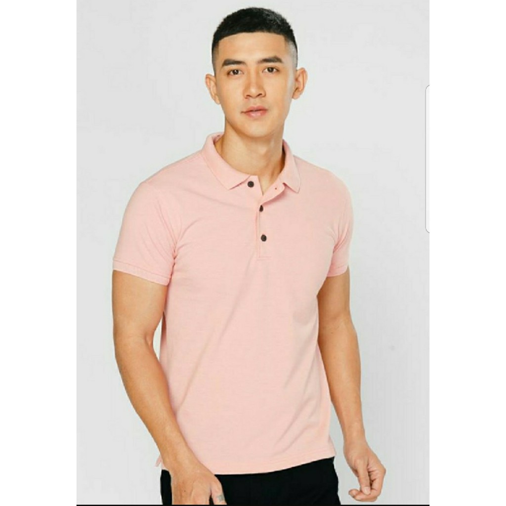 Áo Thun Nam Cộc Tay PoLo cổ bẻ vải trơn khô thoáng mát,form ôm nhẹ nam tính | BigBuy360 - bigbuy360.vn