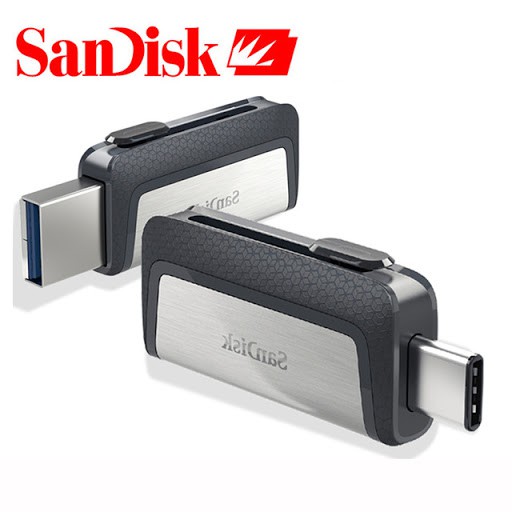 USB OTG Sandisk Ultra Dual Type C 3.1 32GB 64GB tốc độ cao 150MB chính hãng | BigBuy360 - bigbuy360.vn