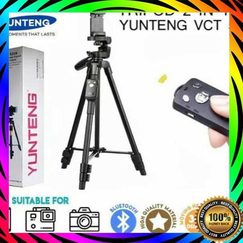 Chân Máy Ảnh Yunteng Kết Nối Bluetooth Vct 5208