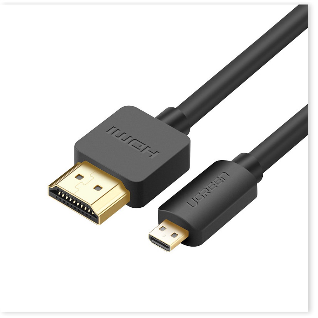 Cáp chuyển Micro HDMI Type D sang HDMI Type A Dài 3M UGREEN HD127 30104 - Hàng chính hãng