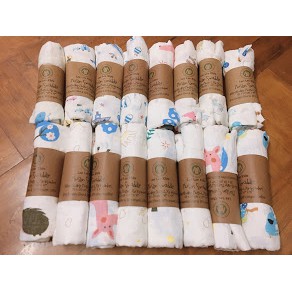 Khăn tắm muslin tree 2 lớp cho bé