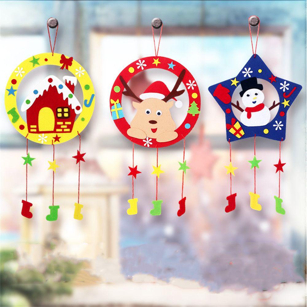Vòng Hoa Eva DIY Trang Trí Giáng Sinh Cho Bé