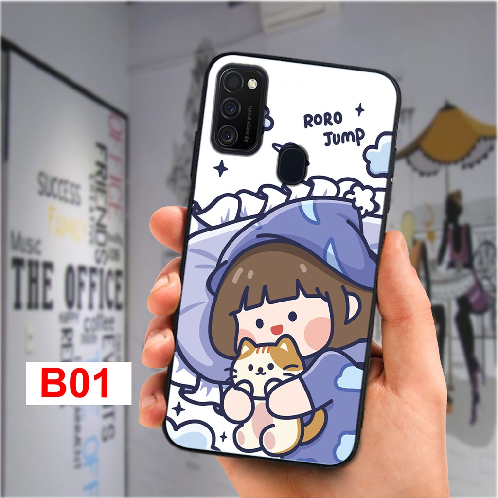 ỐP LƯNG SAMSUNG M21/M31/M30S 3 CÔ GÁI XINH CUTE SIÊU ĐẸP GIÁ RẺ