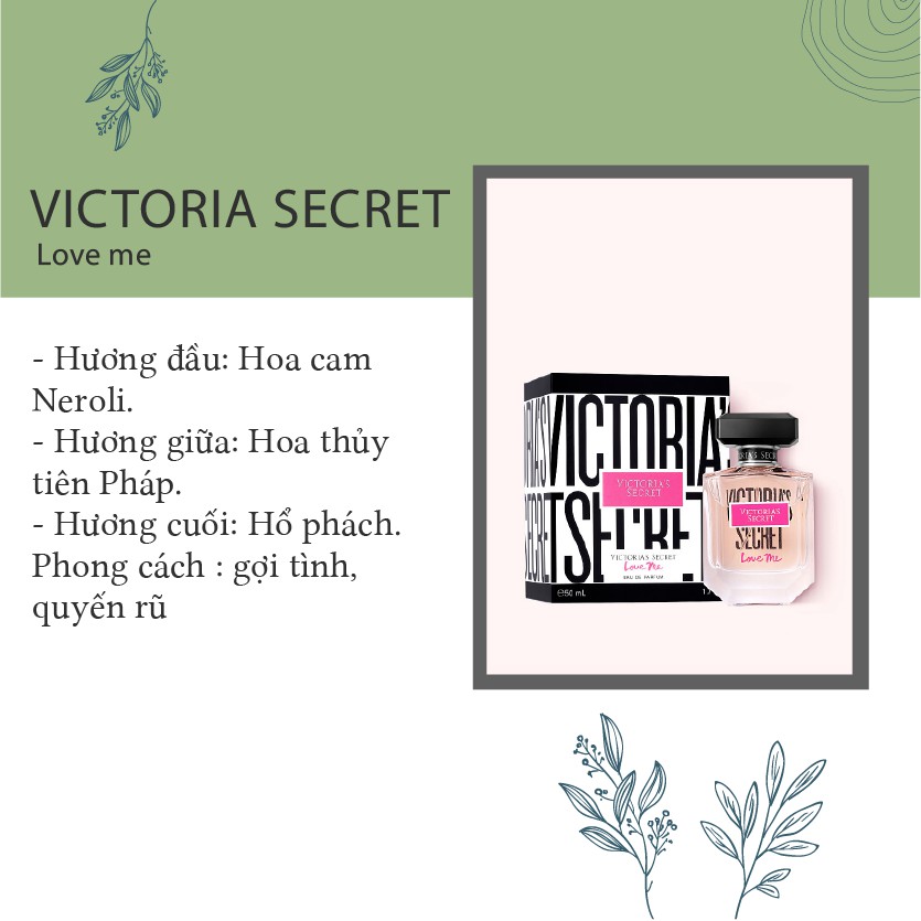 NƯỚC HOA VICTORIA SECRET LOVE ME 50ml