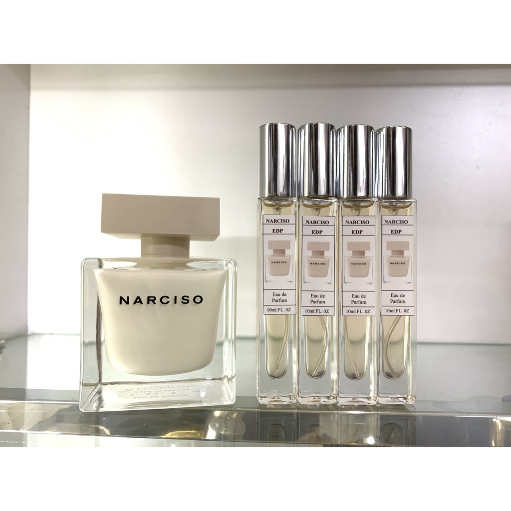 [5-10-20ml] Nước hoa nữ Narciso Rodriguez Narciso EDP (nar trắng lùn)