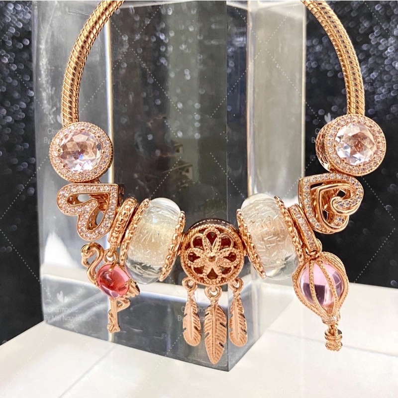 Charm pan S925 bảng K