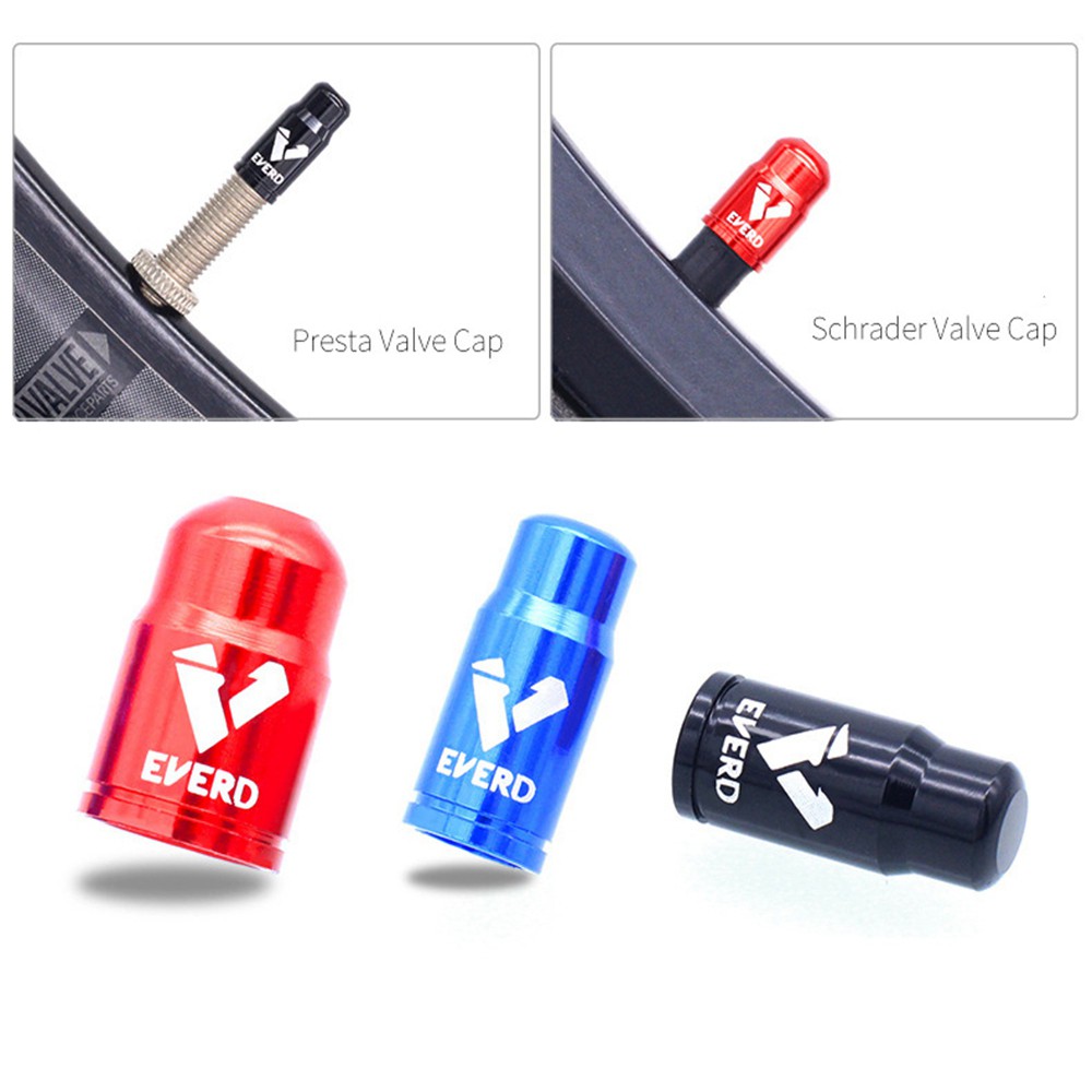 Set 5 Nắp Van Lốp Xe Đạp 4 Màu