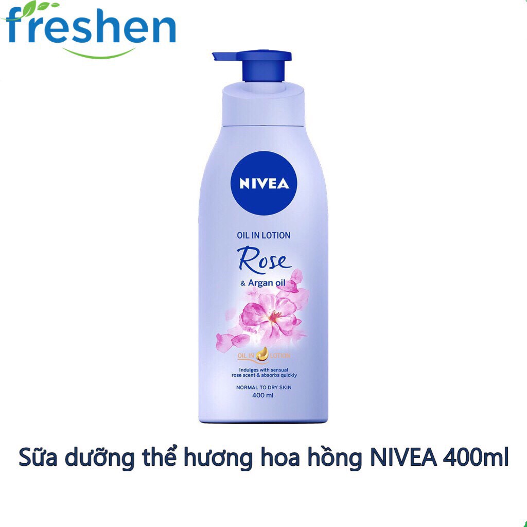 Sữa dưỡng thể hương hoa hồng NIVEA