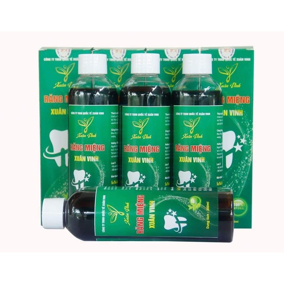 nước súc miệng sâu răng xuân vinh