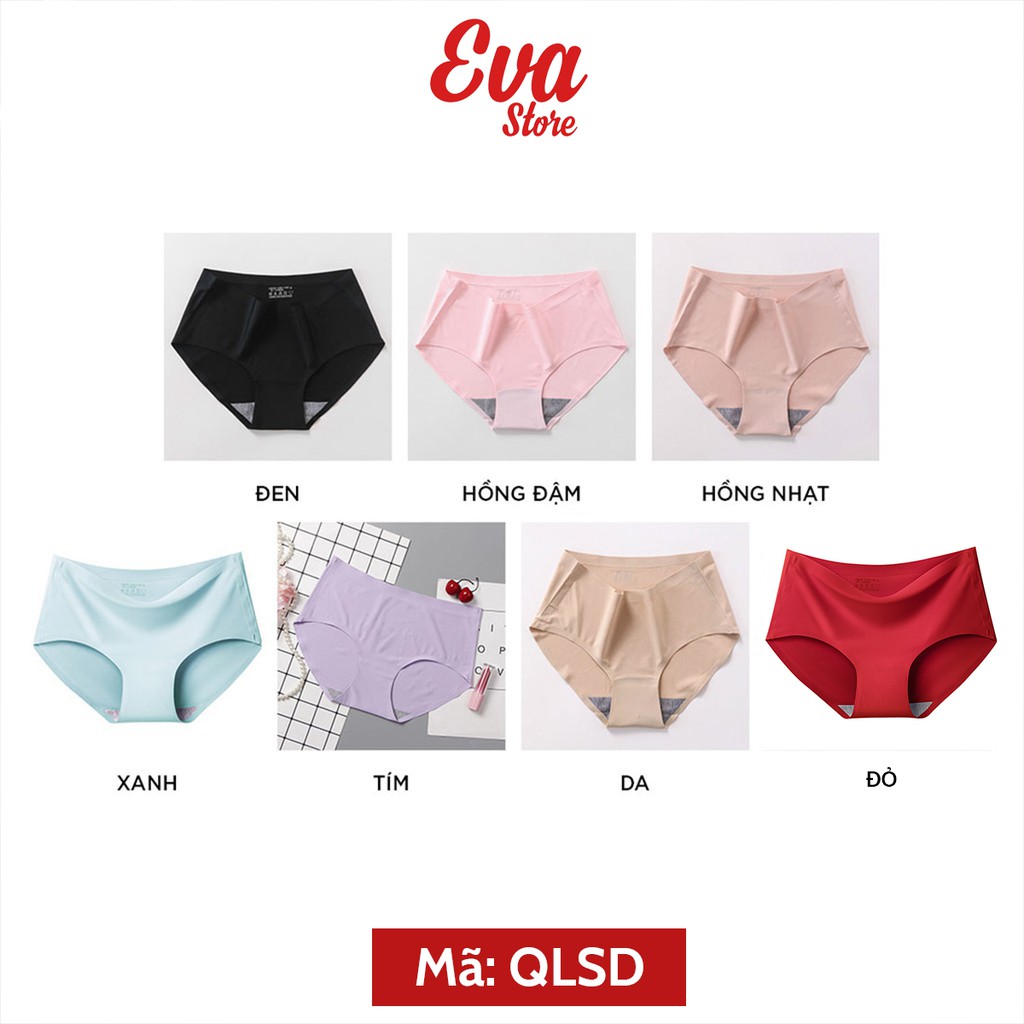 Quần lót nữ đúc su không đường may mềm mại thoáng mát (được chọn màu)_EVASTORE_QLSD