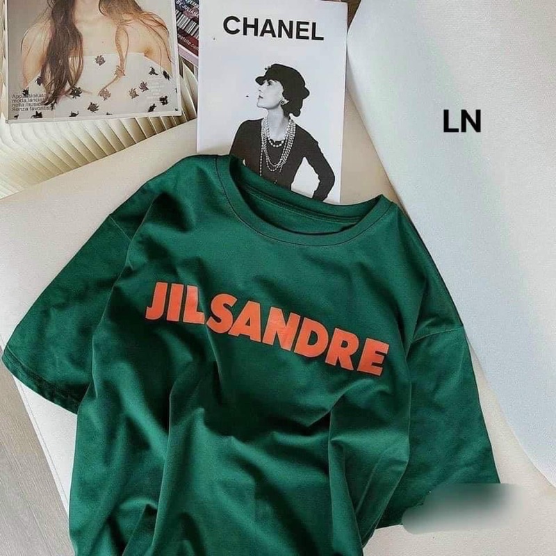 Áo phông JIL chữ CAM DA6