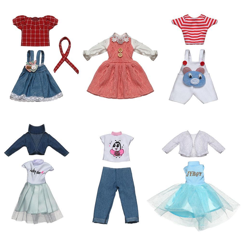 Đầm Dài 30cm Cho Búp Bê 30cm Tỉ Lệ 1 / 6 / 12 inches