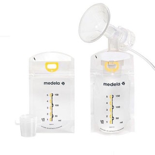 Thanh lý 20 túi trữ sữa kèm 2 adapter