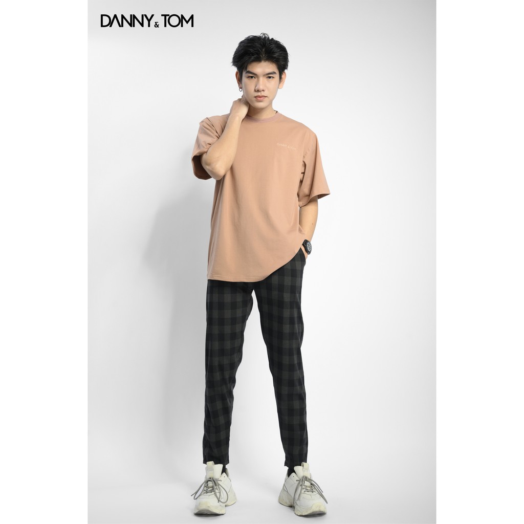 Quần dài nam caro lưng thun Pios chất vải hàn tây chuẩn đẹp , form regular , trẻ trung DP02 – DANNYTOM