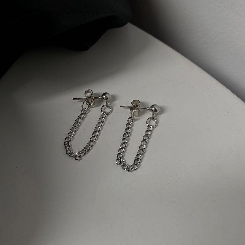 Bông tai dạng xích dáng dài phong cách hipster 22147