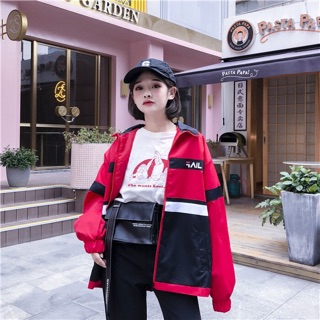 Áo khoác gió nữ form rộng