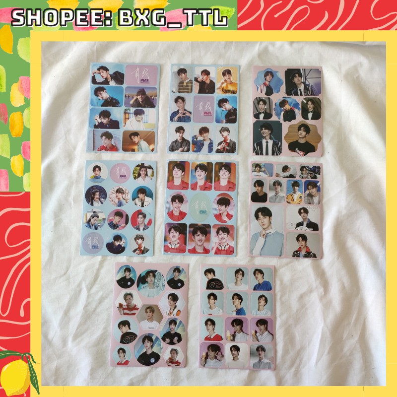 STICKER HÌNH VƯƠNG NHẤT BÁC TRẦN TÌNH LỆNH - STICKER HÌNH TIÊU CHIẾN TRẦN TÌNH LỆNH