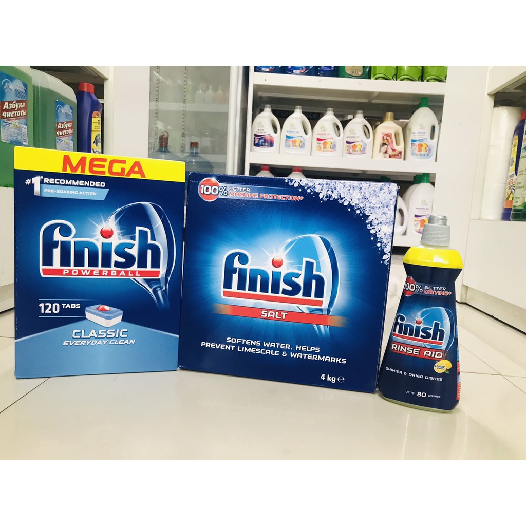 Viên rửa bát Finish Tabl Classic loại 120 viên Đức